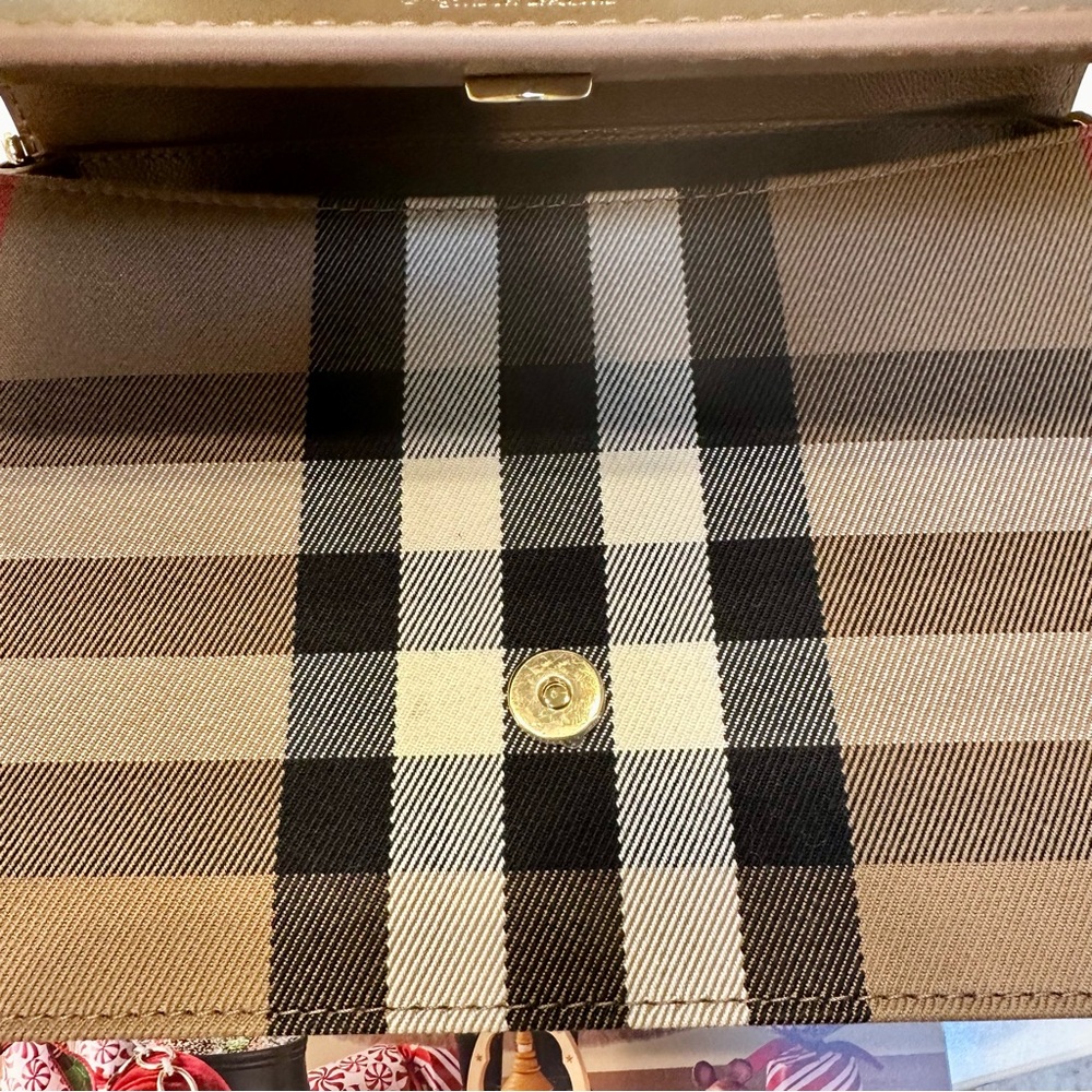 NWT Genuine Burberry Mackford Check Crossbody Bag - Picture 4 of 13